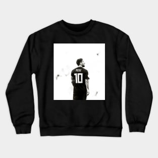 Messi 10 Black and White Crewneck Sweatshirt